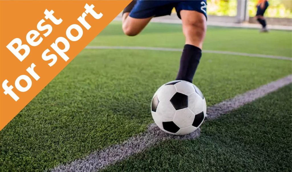 Best Artificial Grass for Sport Soccer Football Gym